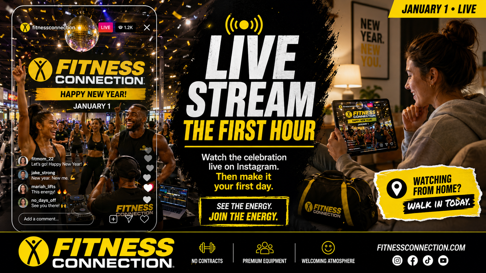 Live Stream the First Hour — Already Ready campaign