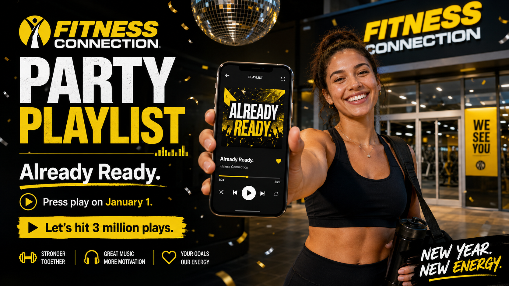 Party Playlist — Already Ready campaign