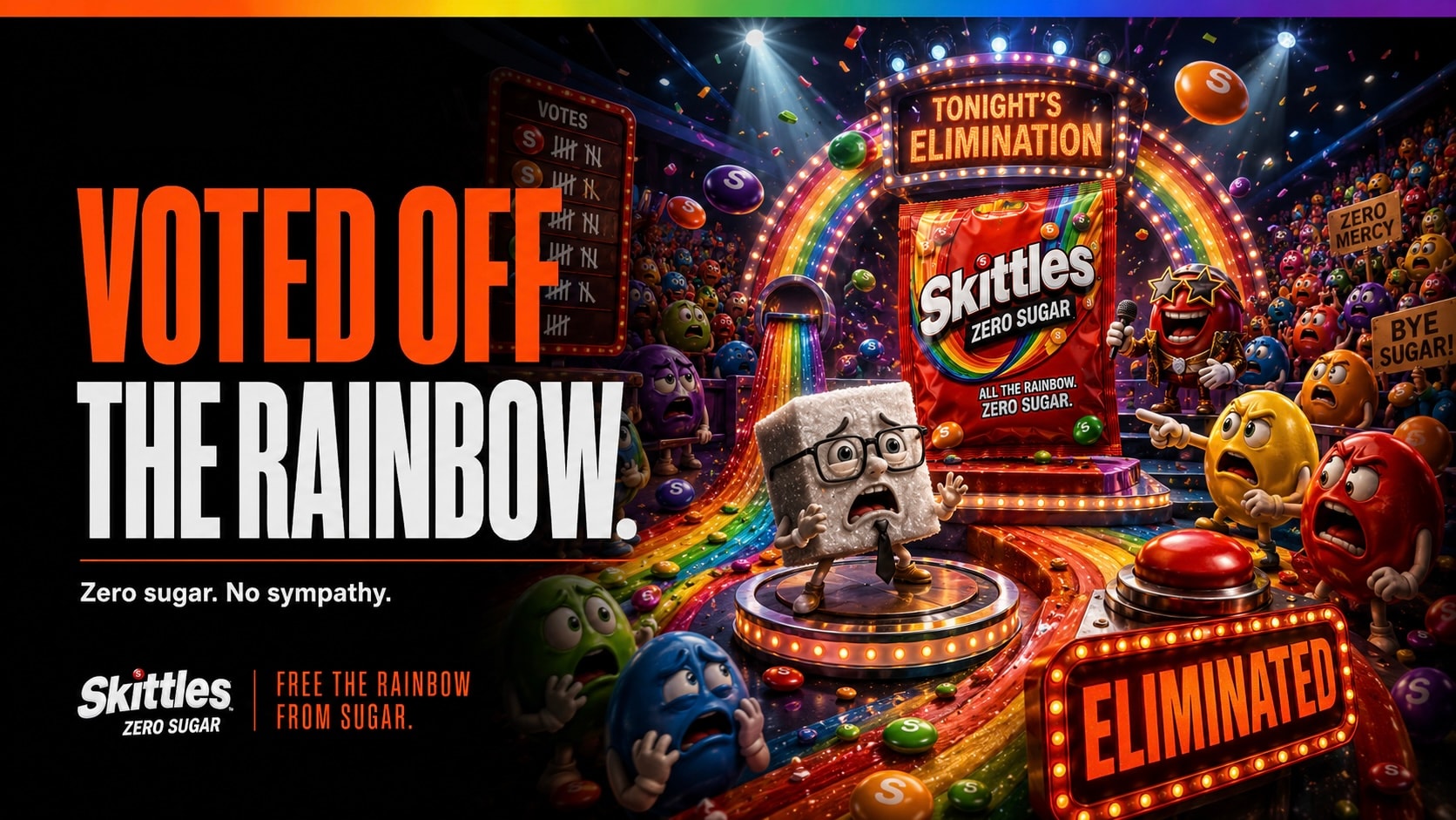 Voted Off the Rainbow.